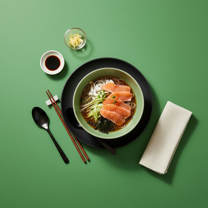 NAOSOBA cold soba noodles with dipping broth